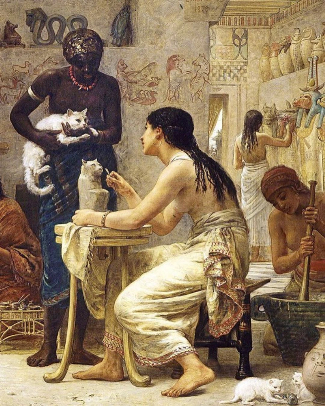 Gli dei e i loro creatori - dettaglio